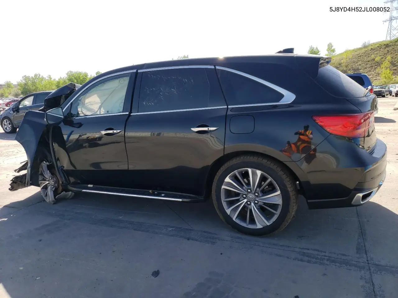 2018 Acura Mdx Technology VIN: 5J8YD4H52JL008052 Lot: 57111075