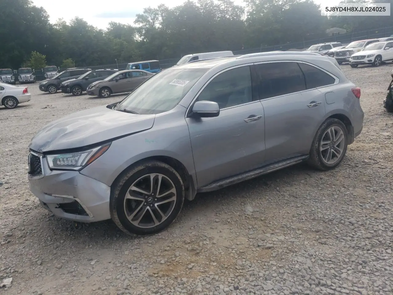 2018 Acura Mdx Advance VIN: 5J8YD4H8XJL024025 Lot: 60965335