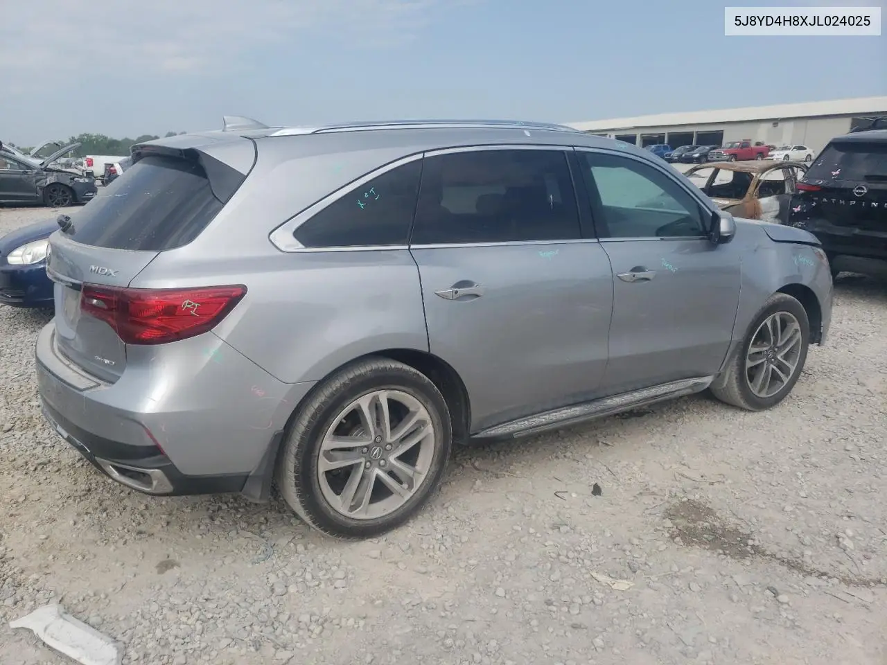 2018 Acura Mdx Advance VIN: 5J8YD4H8XJL024025 Lot: 60965335
