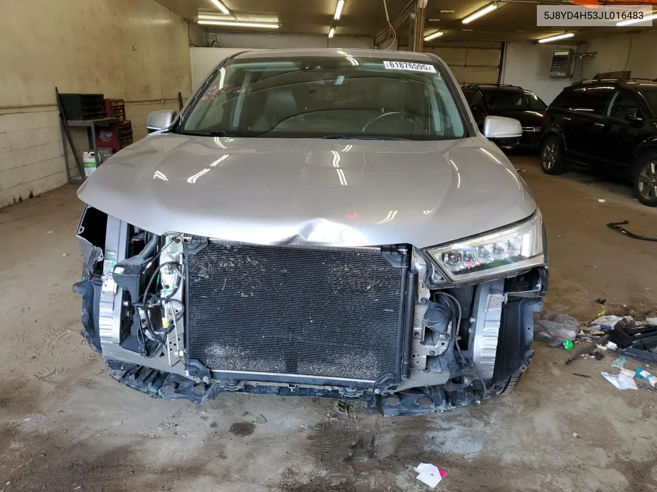 2018 Acura Mdx Technology VIN: 5J8YD4H53JL016483 Lot: 61876595