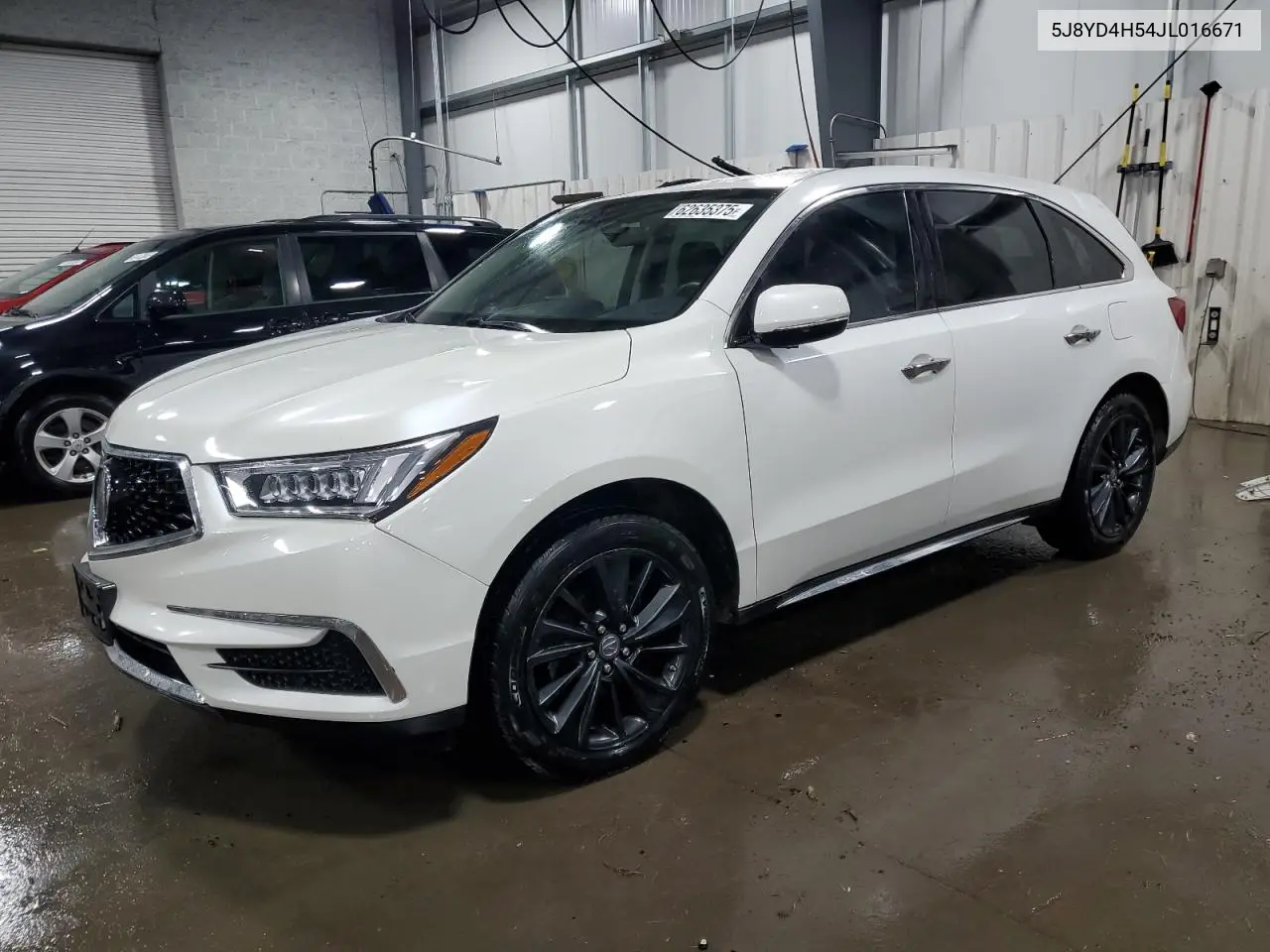 2018 Acura Mdx Technology VIN: 5J8YD4H54JL016671 Lot: 62635375