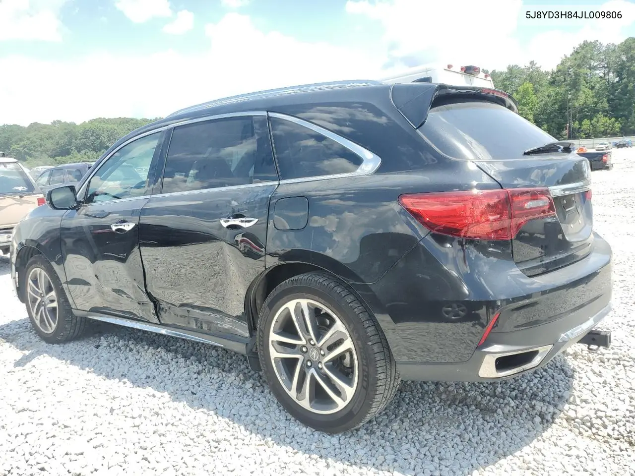 2018 Acura Mdx Advance VIN: 5J8YD3H84JL009806 Lot: 63419875
