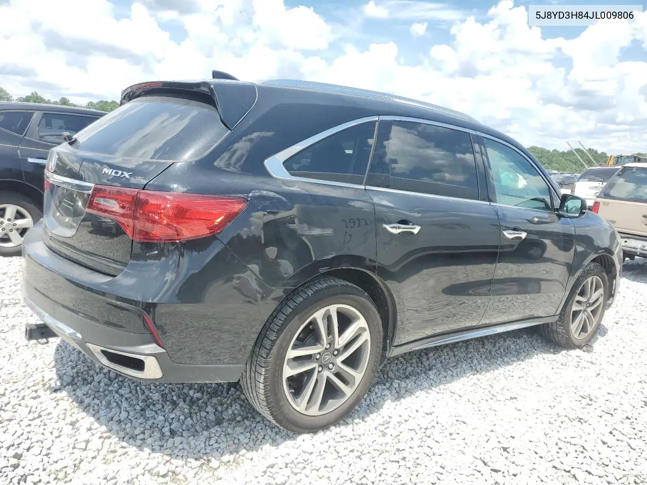 2018 Acura Mdx Advance VIN: 5J8YD3H84JL009806 Lot: 63419875