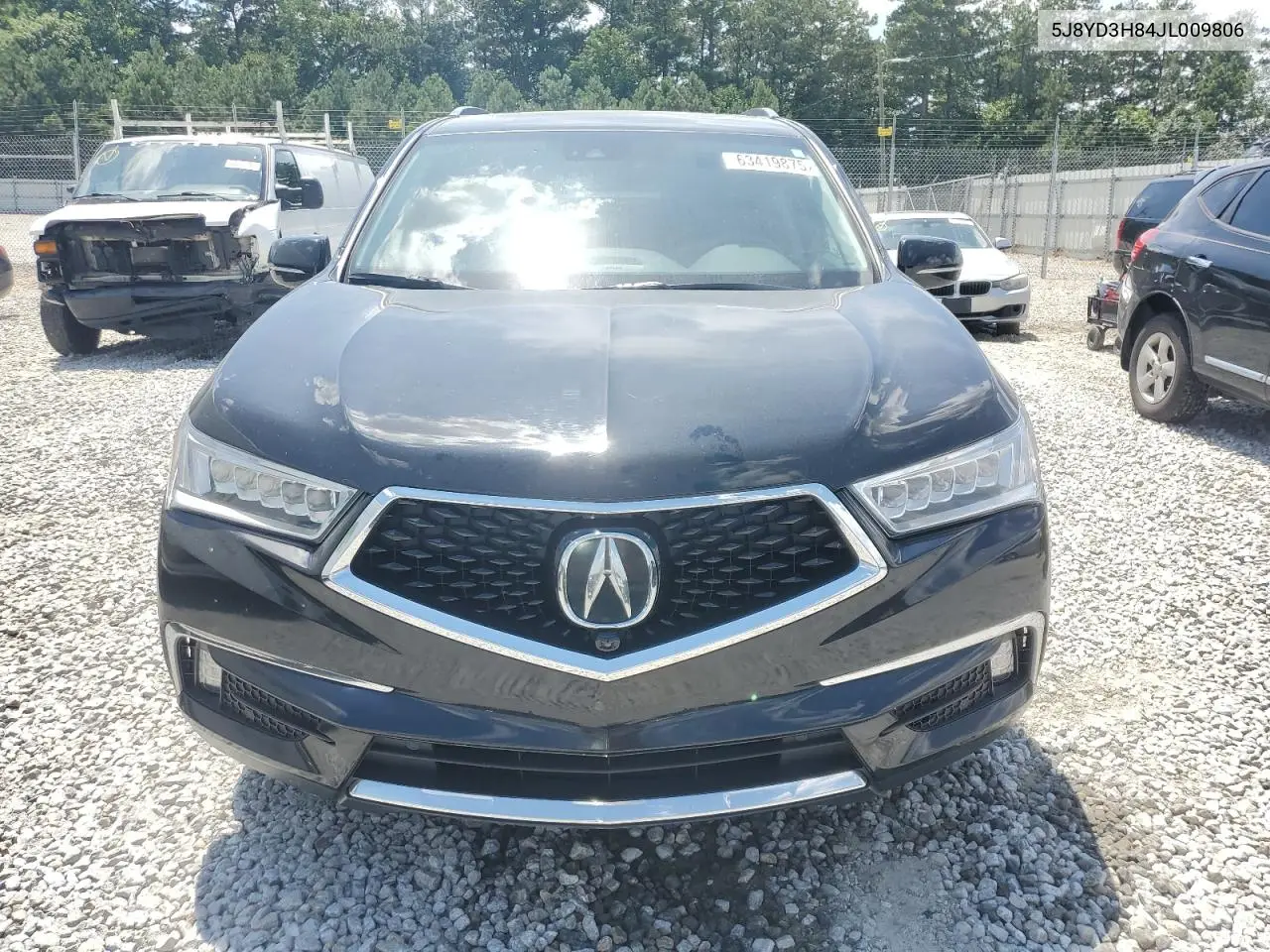 2018 Acura Mdx Advance VIN: 5J8YD3H84JL009806 Lot: 63419875