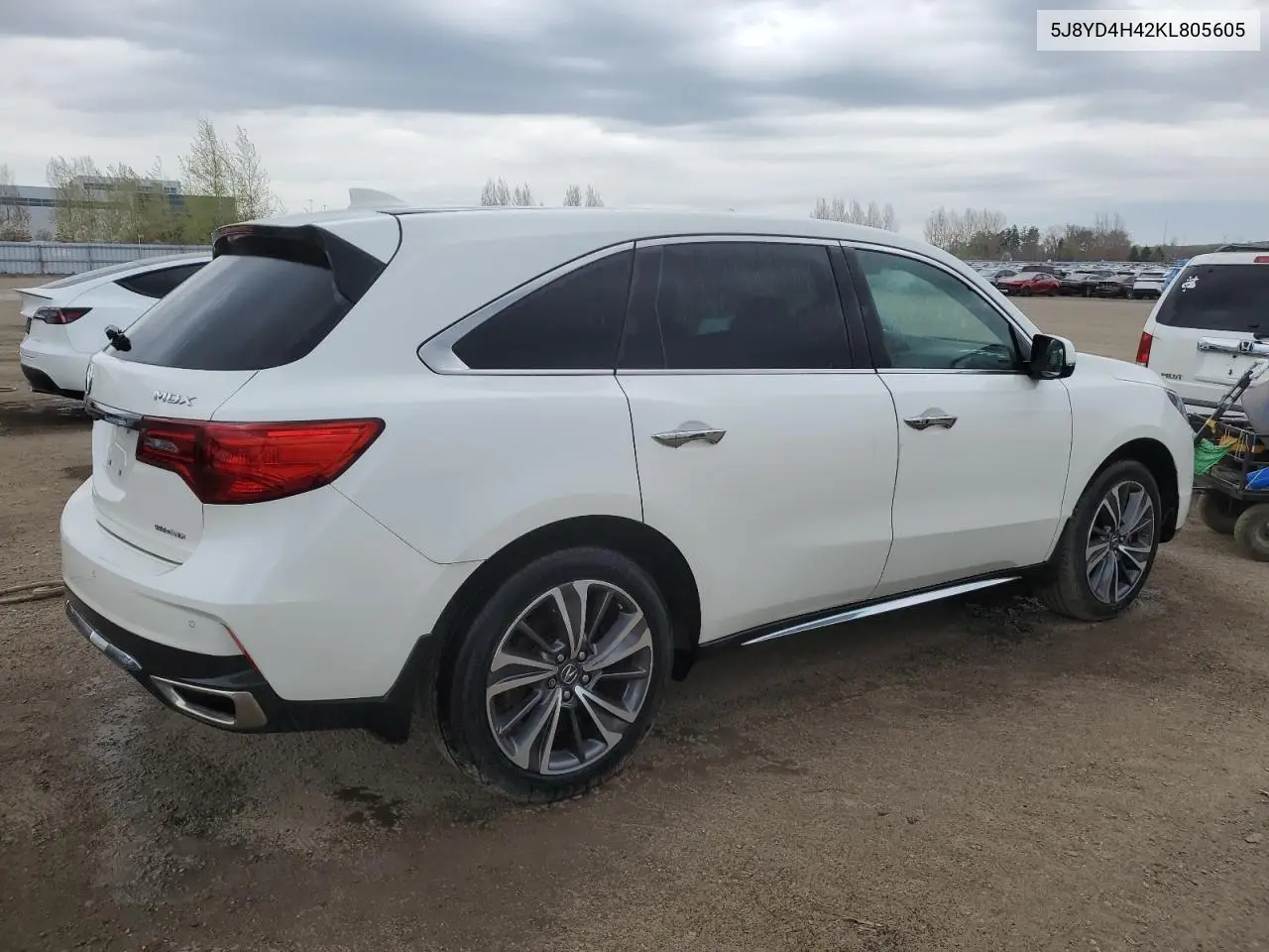 2019 Acura Mdx Technology VIN: 5J8YD4H42KL805605 Lot: 52530195