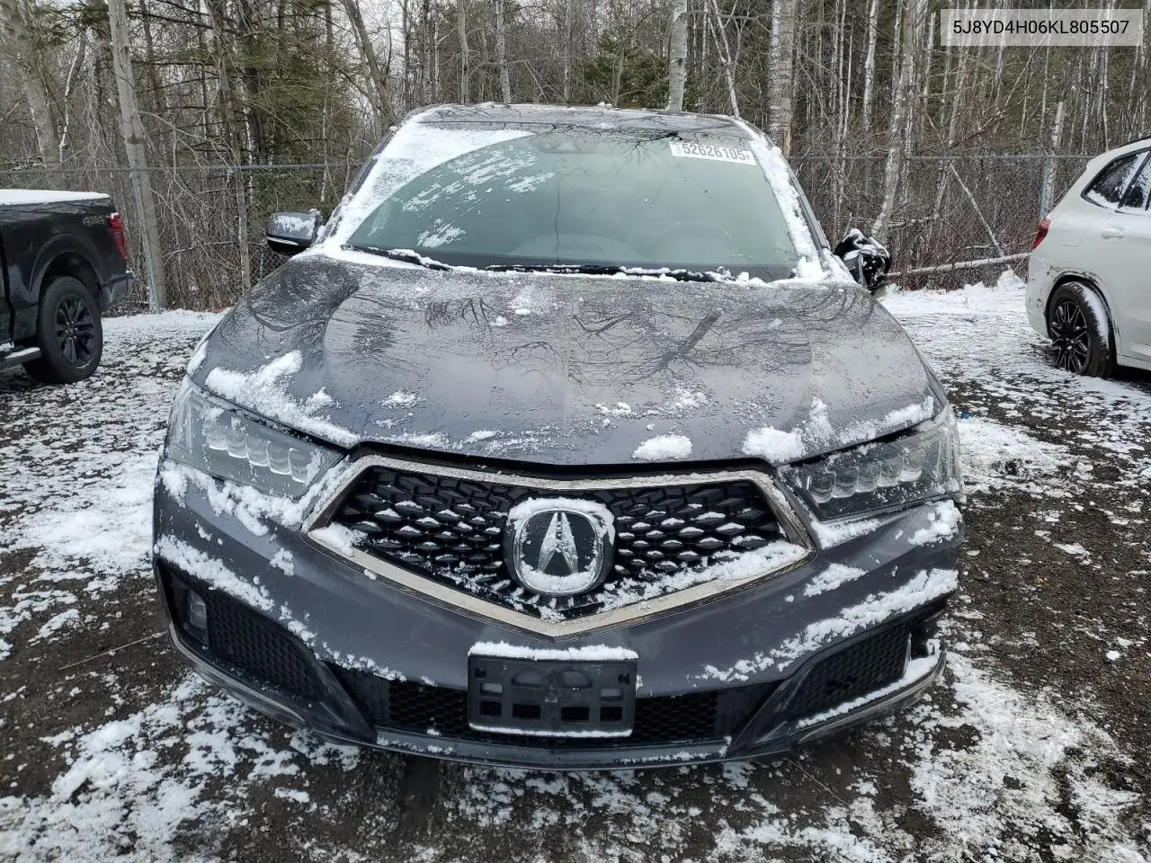 2019 Acura Mdx A-Spec VIN: 5J8YD4H06KL805507 Lot: 52626105