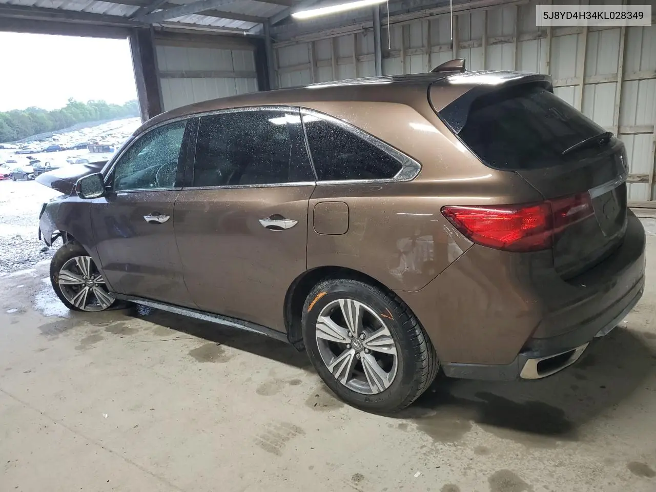 2019 Acura Mdx VIN: 5J8YD4H34KL028349 Lot: 56463895