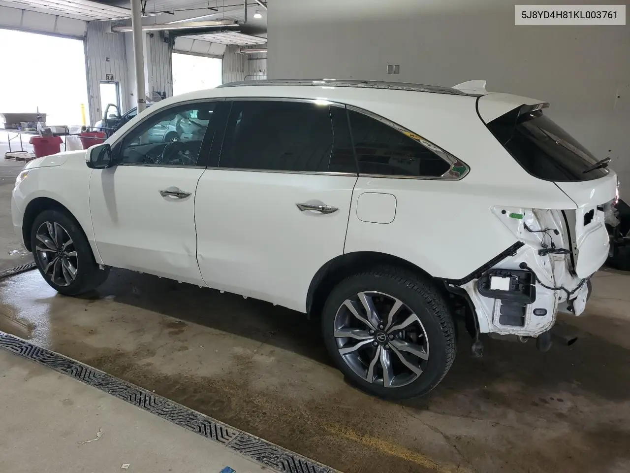 2019 Acura Mdx Advance VIN: 5J8YD4H81KL003761 Lot: 56659195