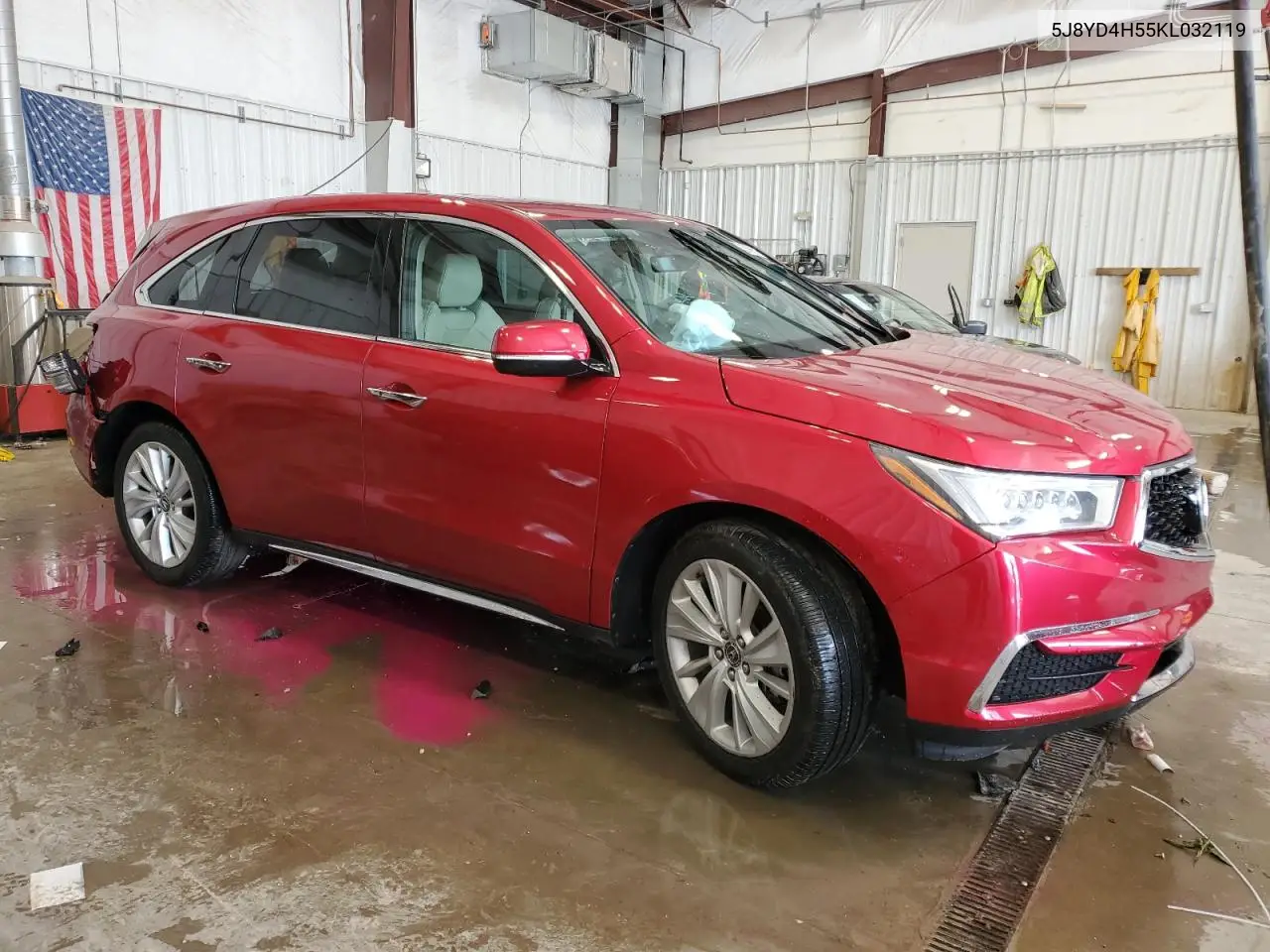 2019 Acura Mdx Technology VIN: 5J8YD4H55KL032119 Lot: 57762995