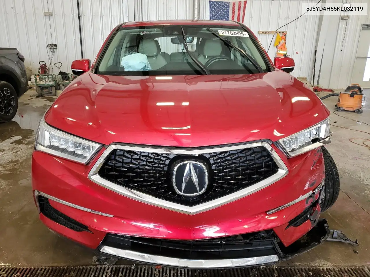 2019 Acura Mdx Technology VIN: 5J8YD4H55KL032119 Lot: 57762995