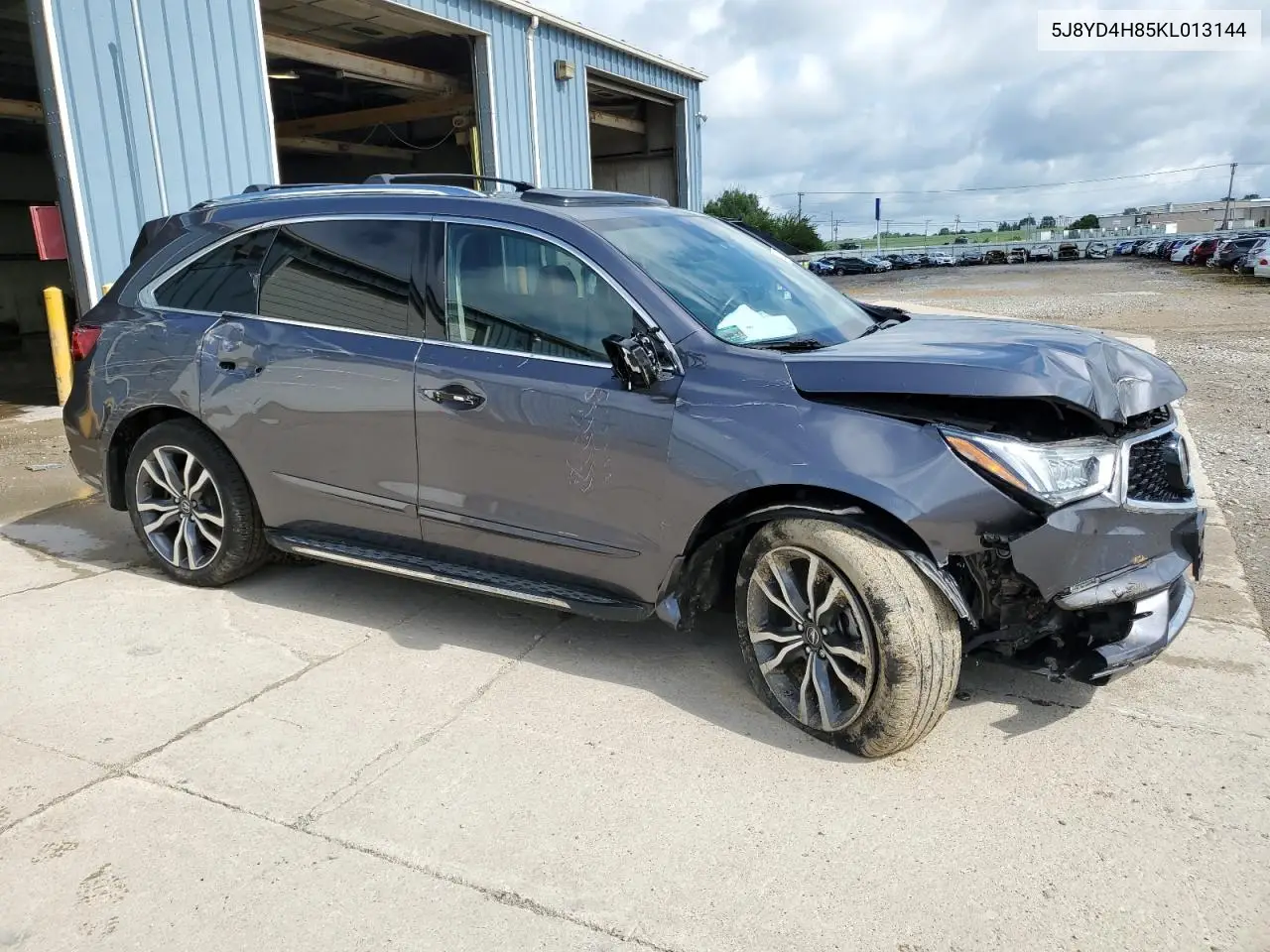 2019 Acura Mdx Advance VIN: 5J8YD4H85KL013144 Lot: 62304875