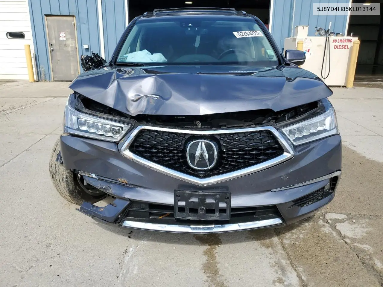 2019 Acura Mdx Advance VIN: 5J8YD4H85KL013144 Lot: 62304875