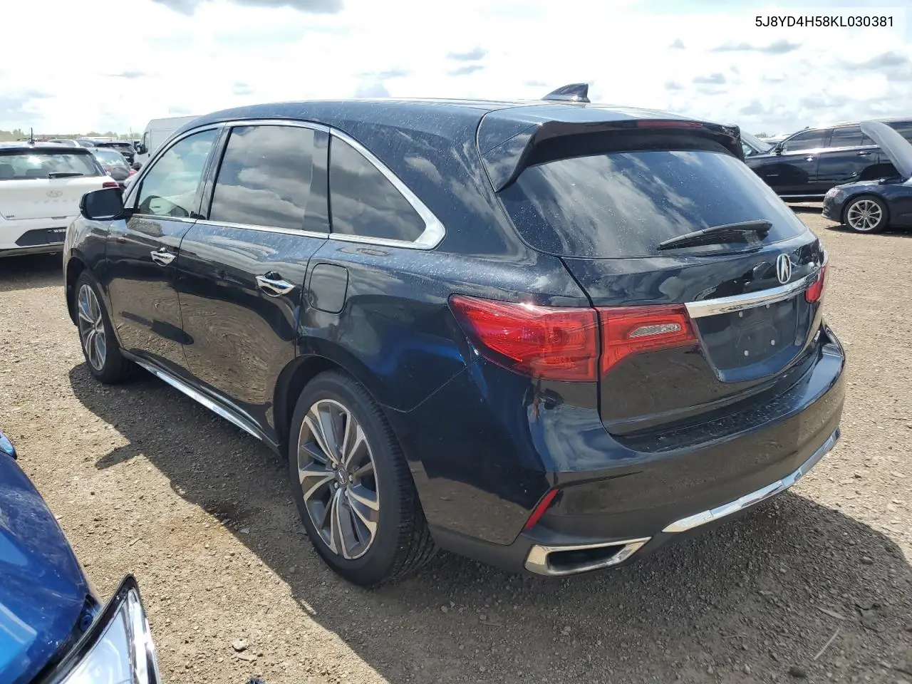 2019 Acura Mdx Technology VIN: 5J8YD4H58KL030381 Lot: 62651975
