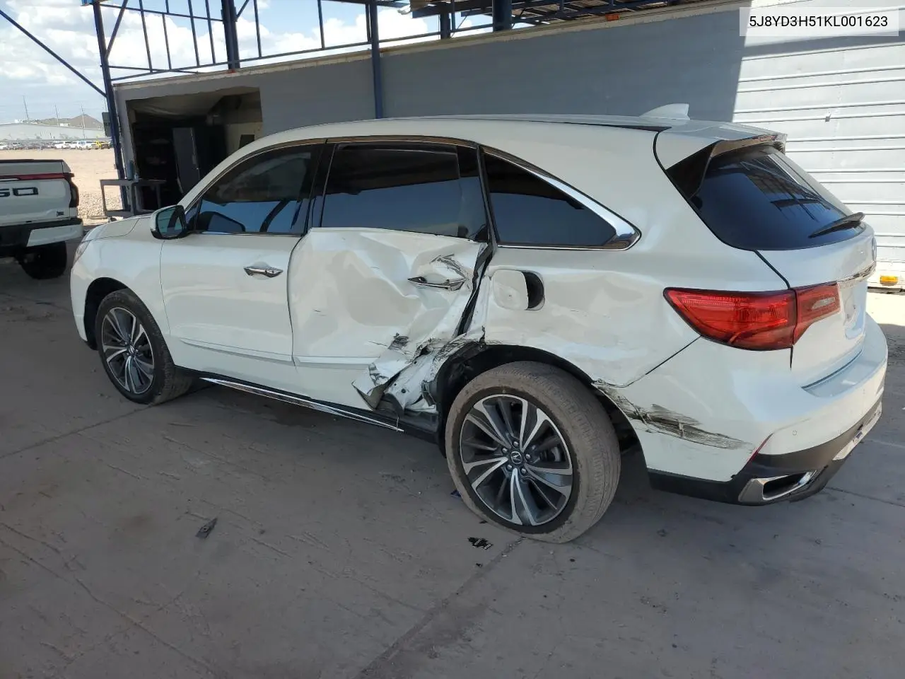 2019 Acura Mdx Technology VIN: 5J8YD3H51KL001623 Lot: 62700675