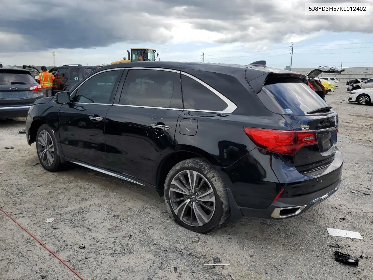 2019 Acura Mdx Technology VIN: 5J8YD3H57KL012402 Lot: 62819745