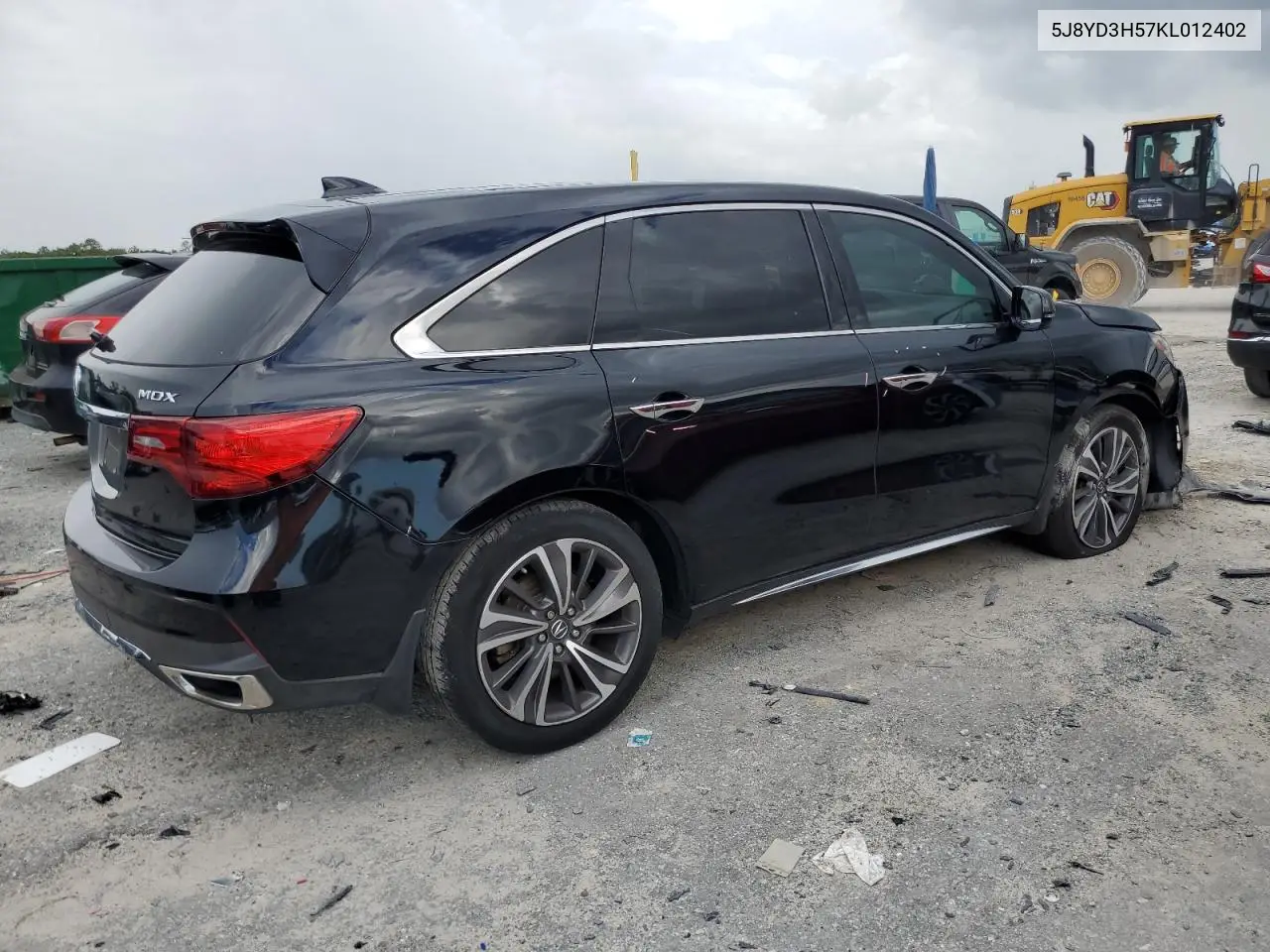 2019 Acura Mdx Technology VIN: 5J8YD3H57KL012402 Lot: 62819745