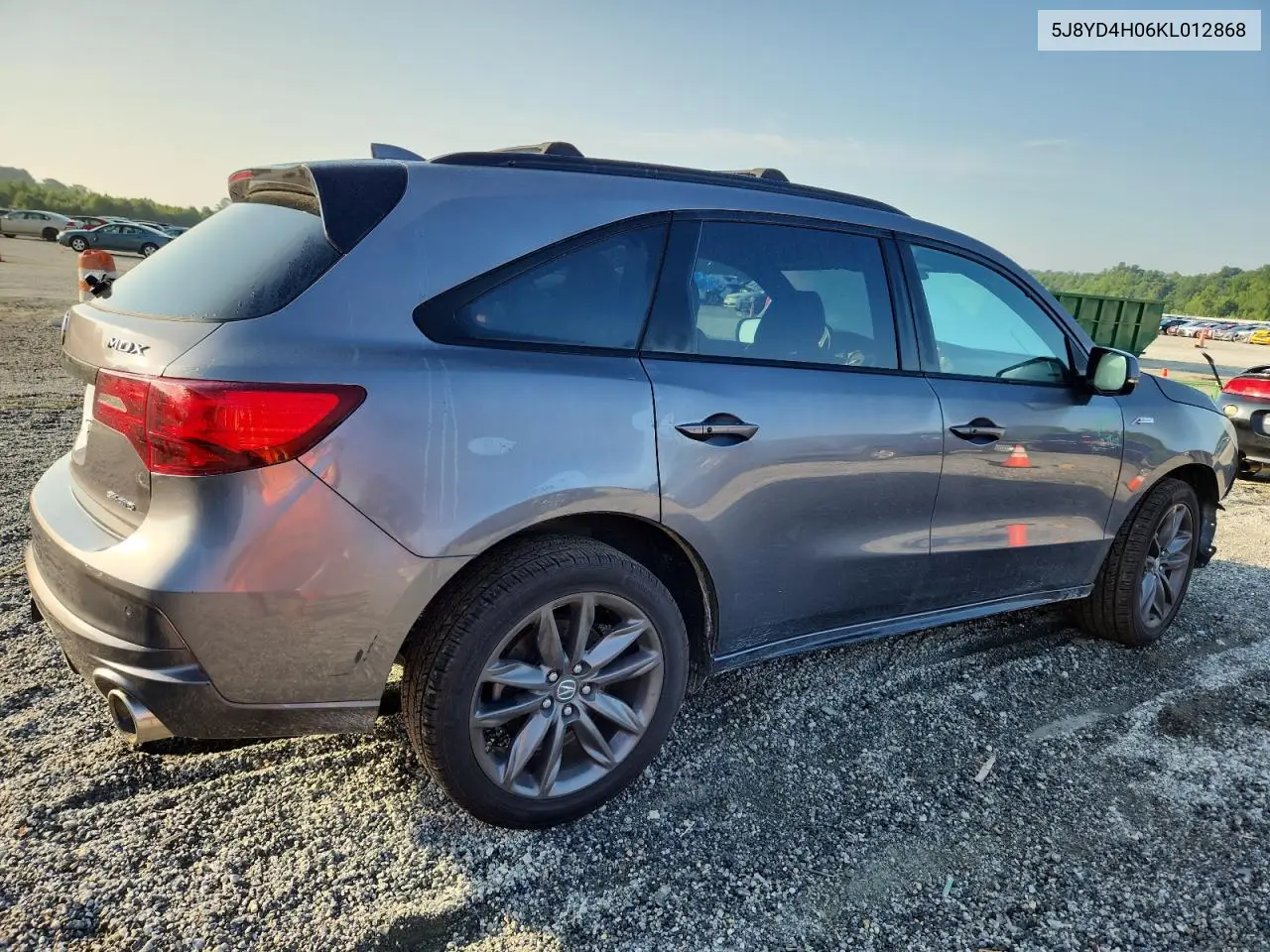 2019 Acura Mdx A-Spec VIN: 5J8YD4H06KL012868 Lot: 62993265