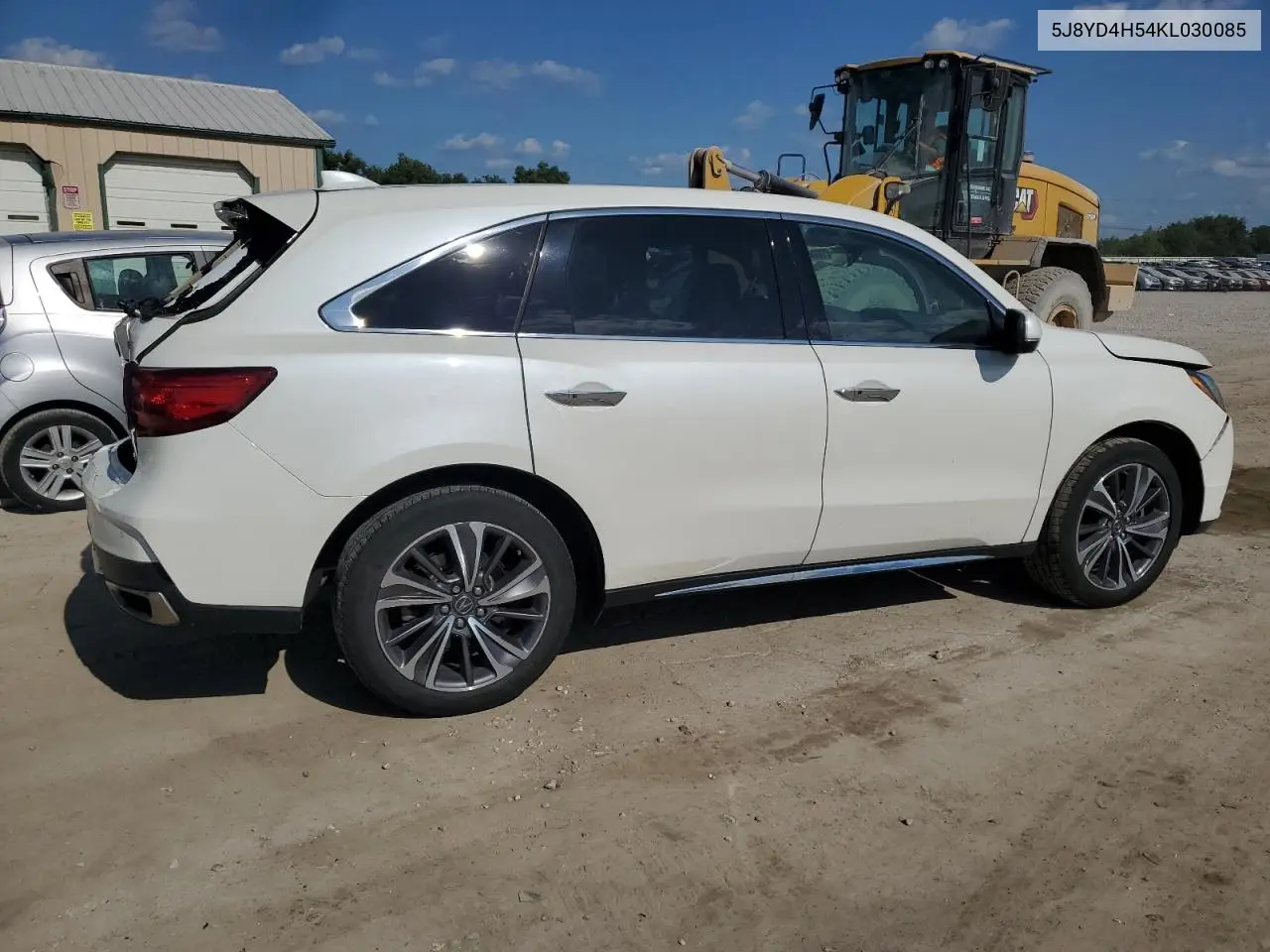 2019 Acura Mdx Technology VIN: 5J8YD4H54KL030085 Lot: 63338405