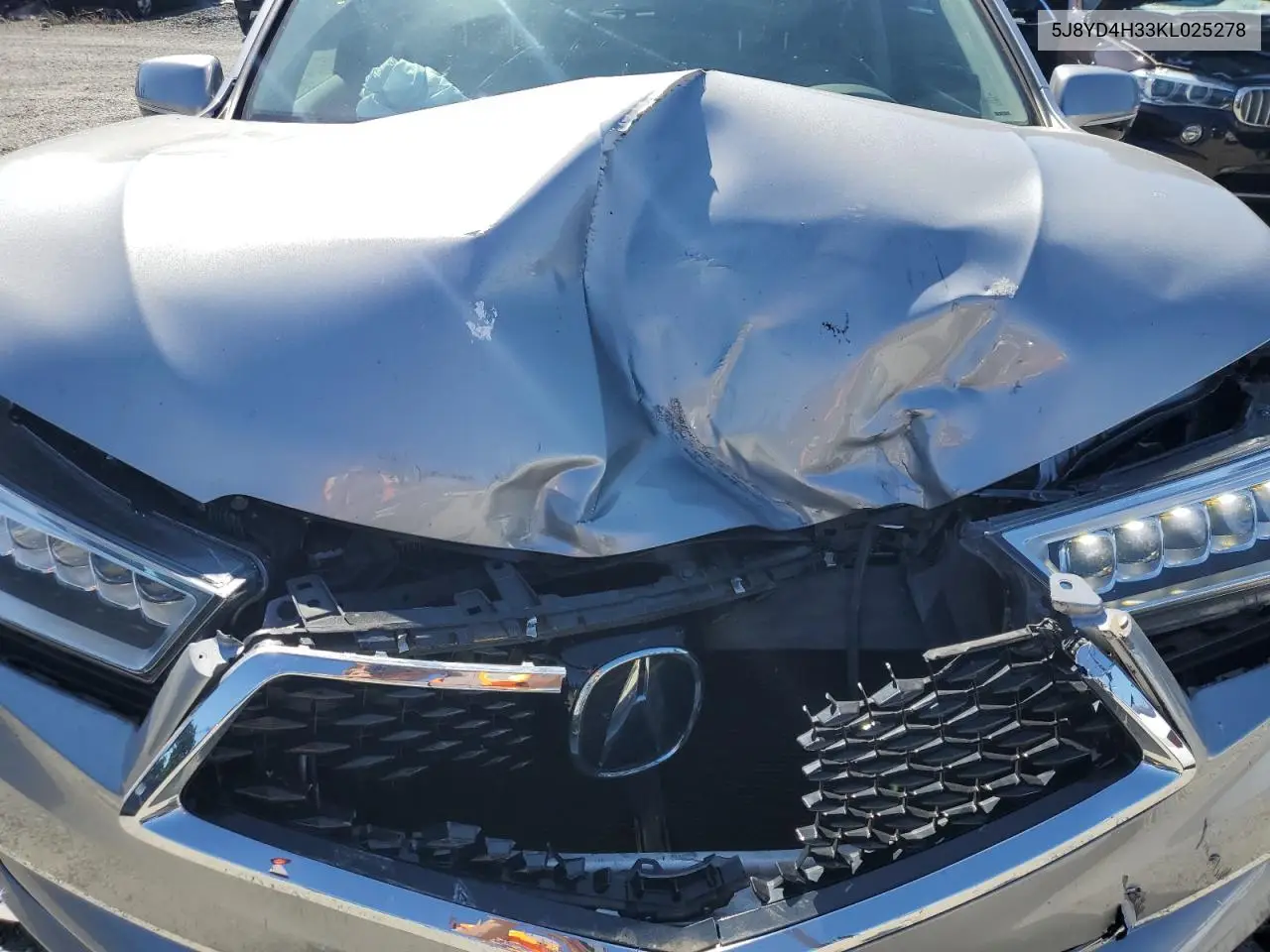 2019 Acura Mdx VIN: 5J8YD4H33KL025278 Lot: 63342955