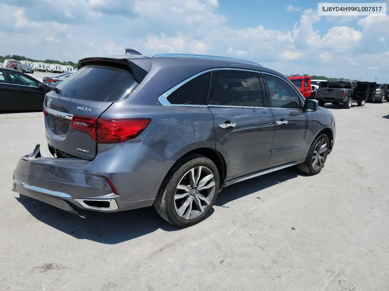 2019 Acura Mdx Advance VIN: 5J8YD4H99KL007517 Lot: 63454855