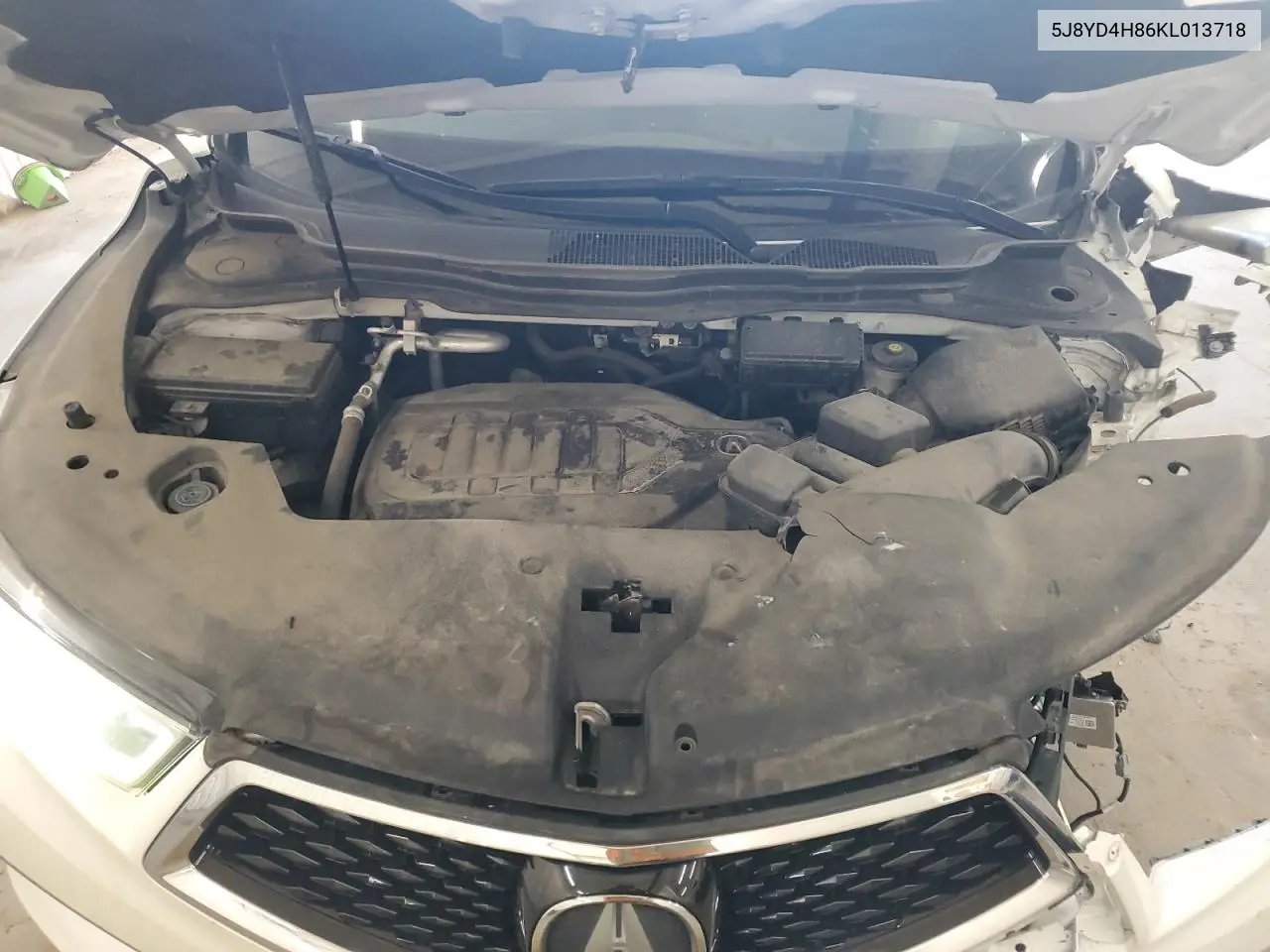2019 Acura Mdx Advance VIN: 5J8YD4H86KL013718 Lot: 63563075