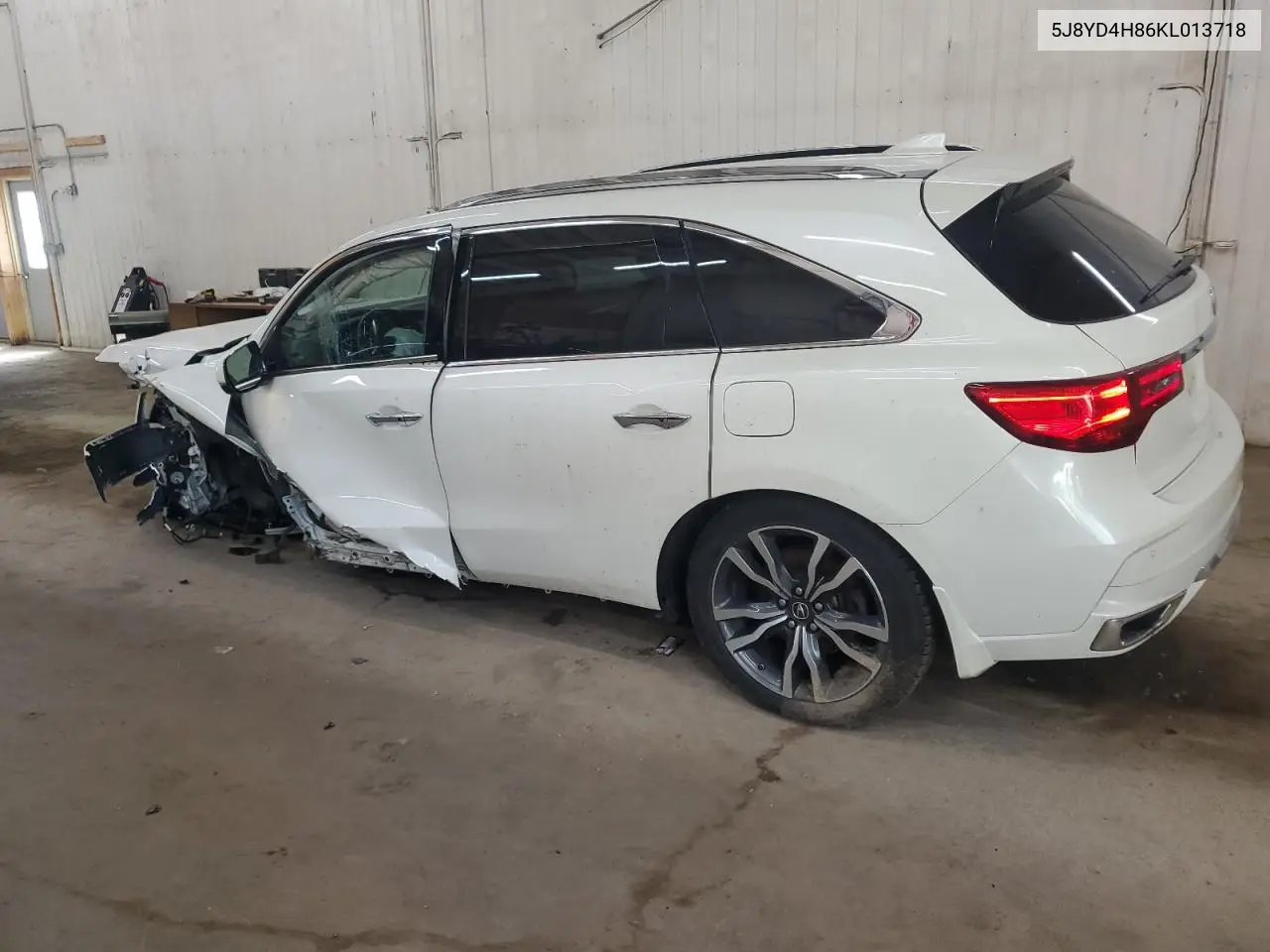 2019 Acura Mdx Advance VIN: 5J8YD4H86KL013718 Lot: 63563075