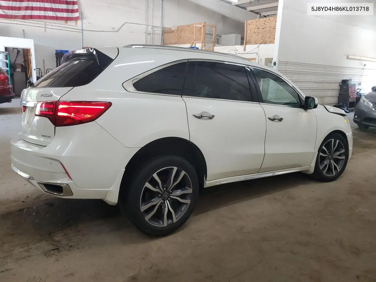 2019 Acura Mdx Advance VIN: 5J8YD4H86KL013718 Lot: 63563075