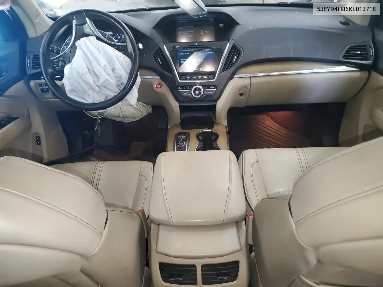 2019 Acura Mdx Advance VIN: 5J8YD4H86KL013718 Lot: 63563075