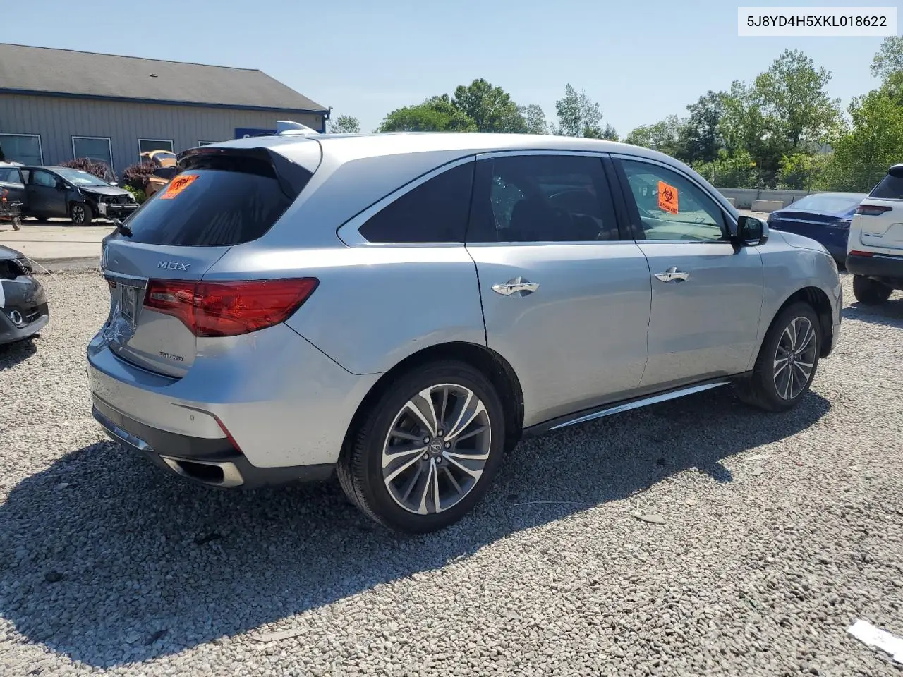 2019 Acura Mdx Technology VIN: 5J8YD4H5XKL018622 Lot: 65608165