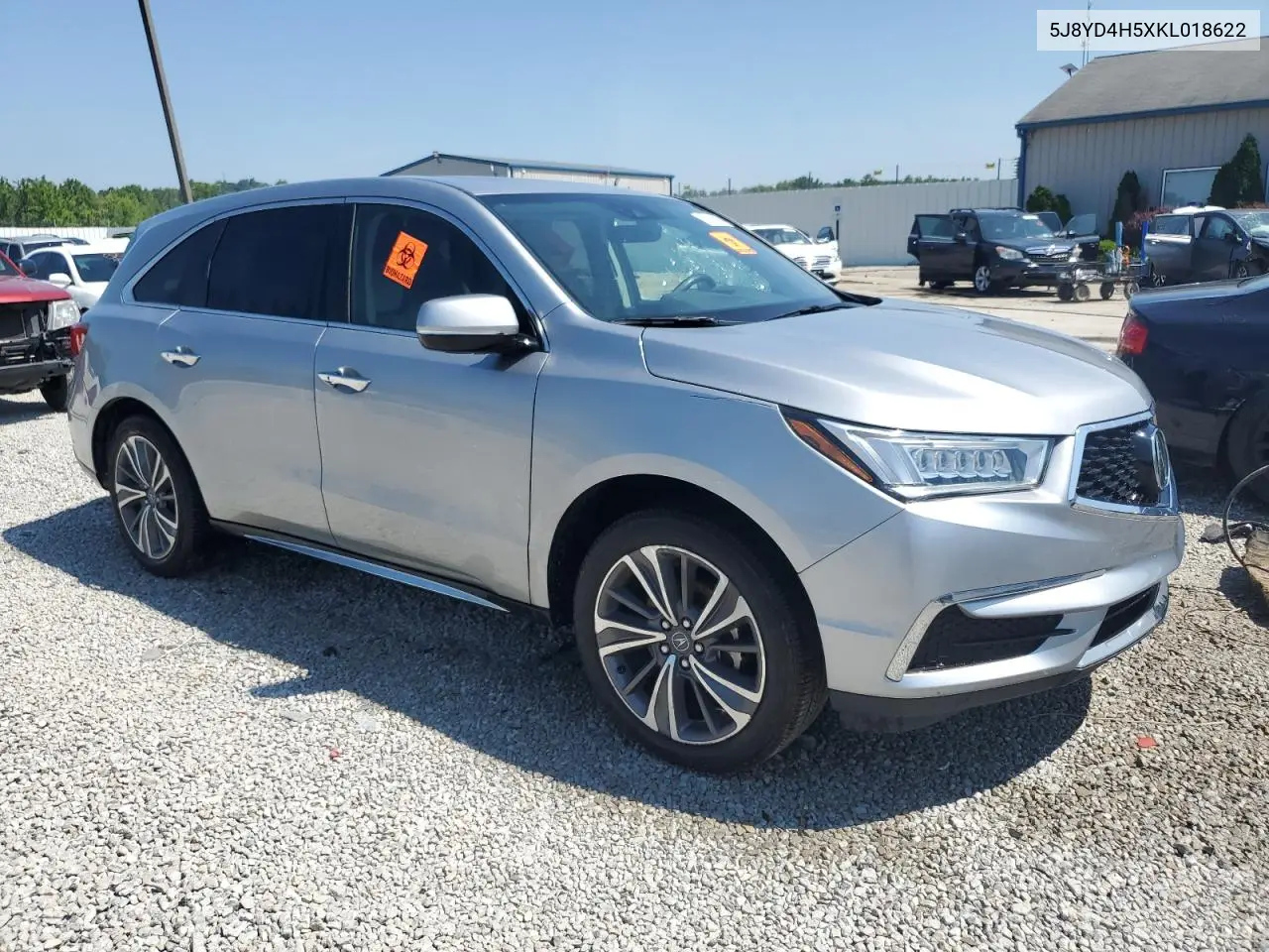 2019 Acura Mdx Technology VIN: 5J8YD4H5XKL018622 Lot: 65608165
