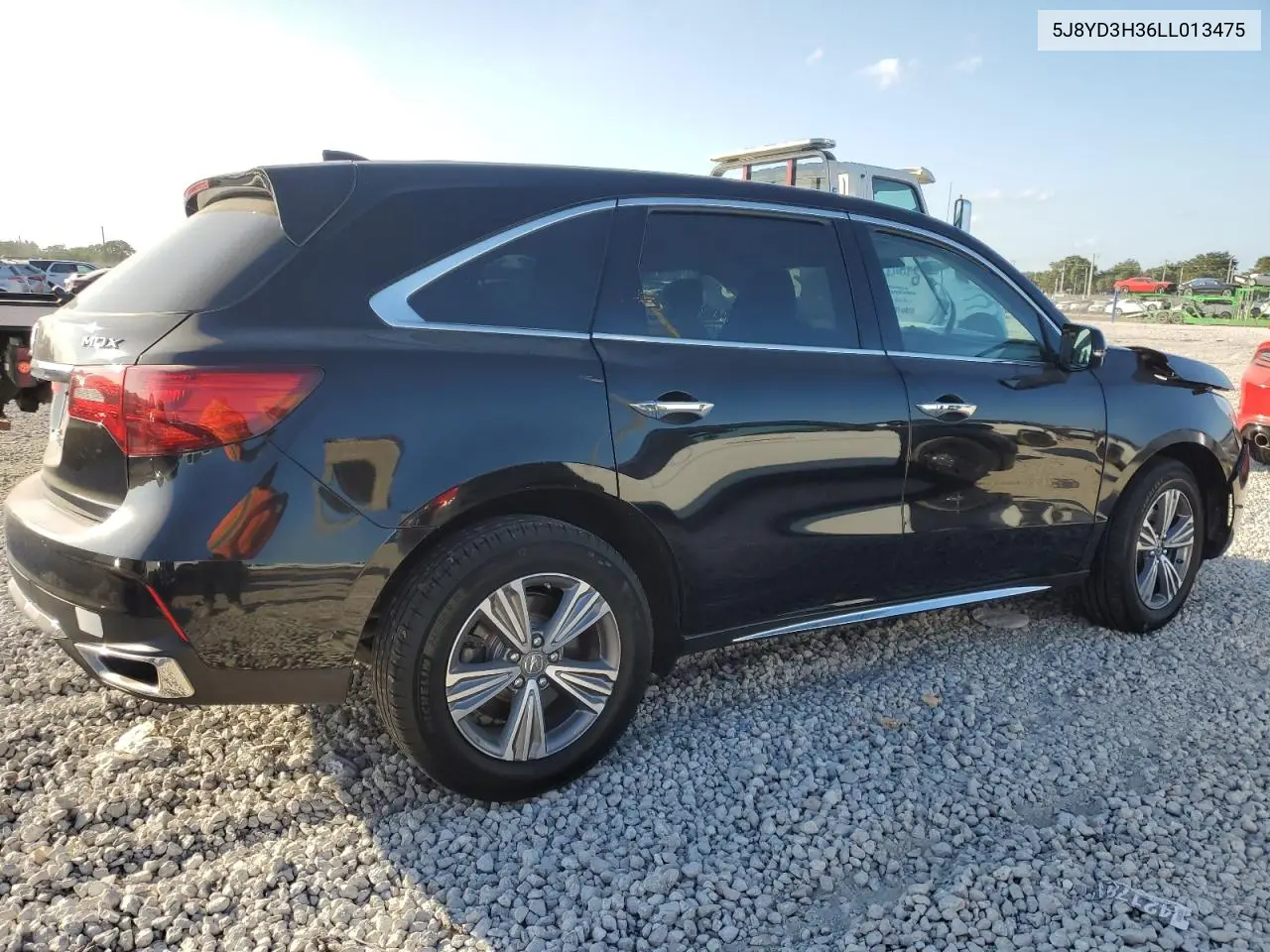 2020 Acura Mdx VIN: 5J8YD3H36LL013475 Lot: 44686585