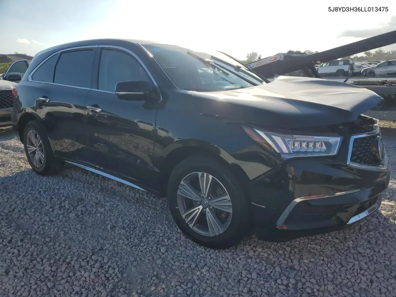 2020 Acura Mdx VIN: 5J8YD3H36LL013475 Lot: 44686585