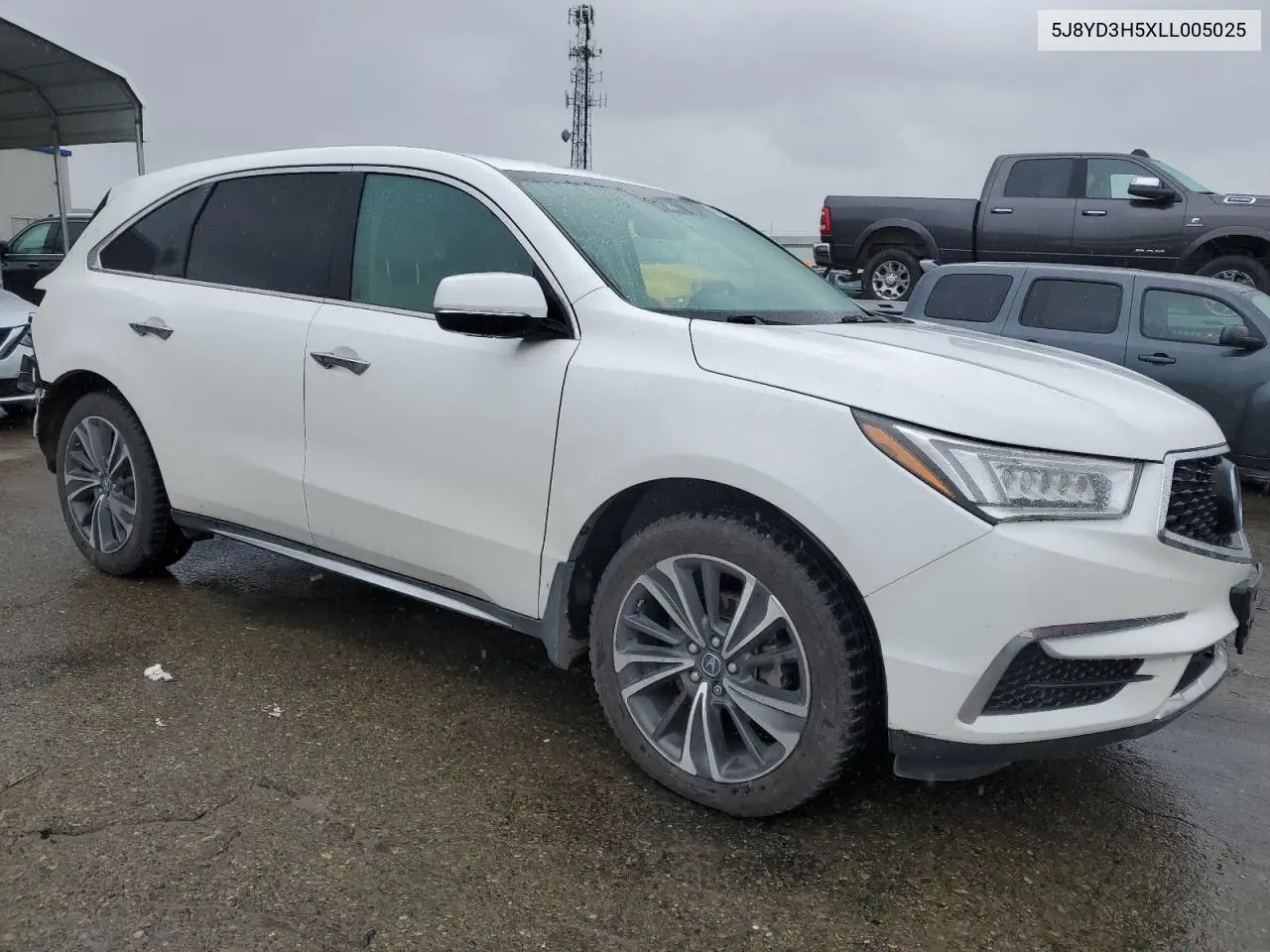 2020 Acura Mdx Technology VIN: 5J8YD3H5XLL005025 Lot: 47982295