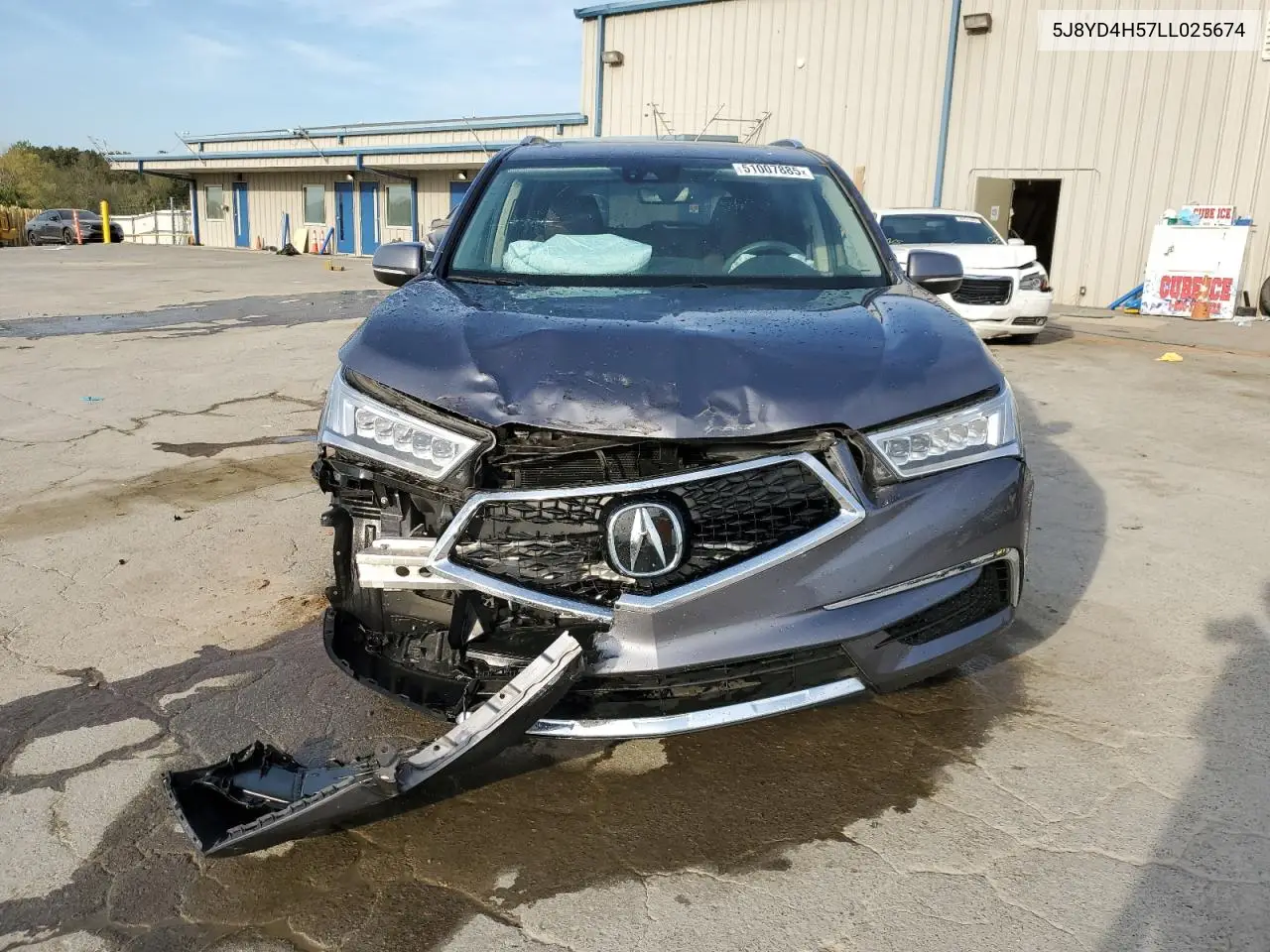 2020 Acura Mdx Technology VIN: 5J8YD4H57LL025674 Lot: 51007885