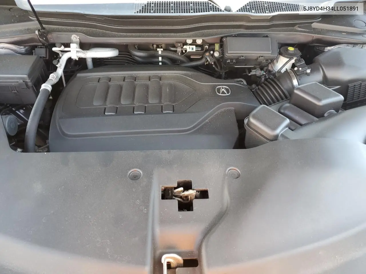 2020 Acura Mdx VIN: 5J8YD4H34LL051891 Lot: 54780545