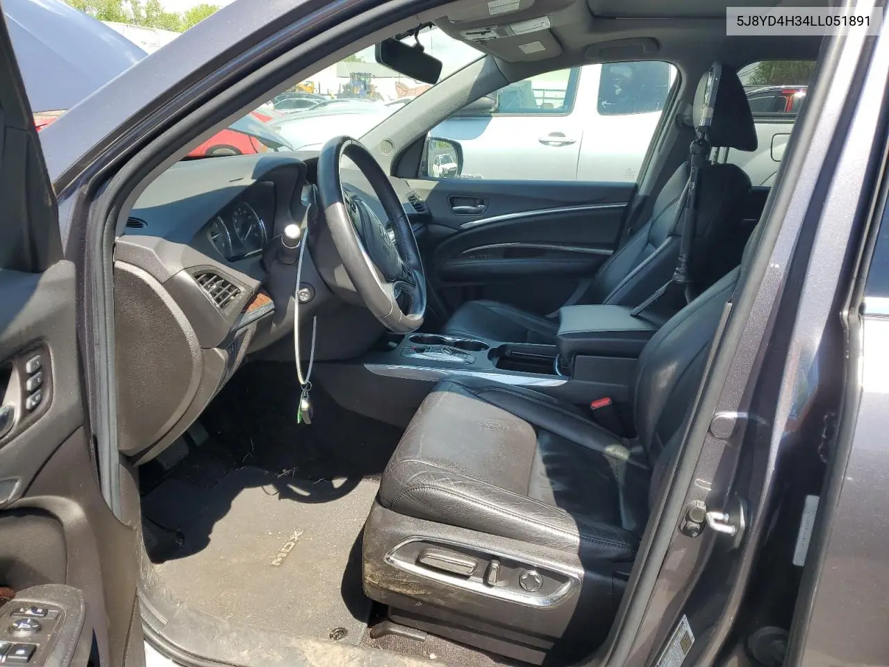 2020 Acura Mdx VIN: 5J8YD4H34LL051891 Lot: 54780545