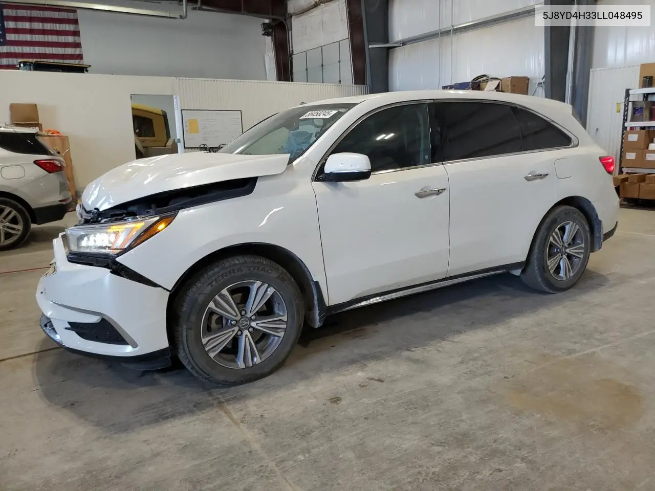 2020 Acura Mdx VIN: 5J8YD4H33LL048495 Lot: 56458245