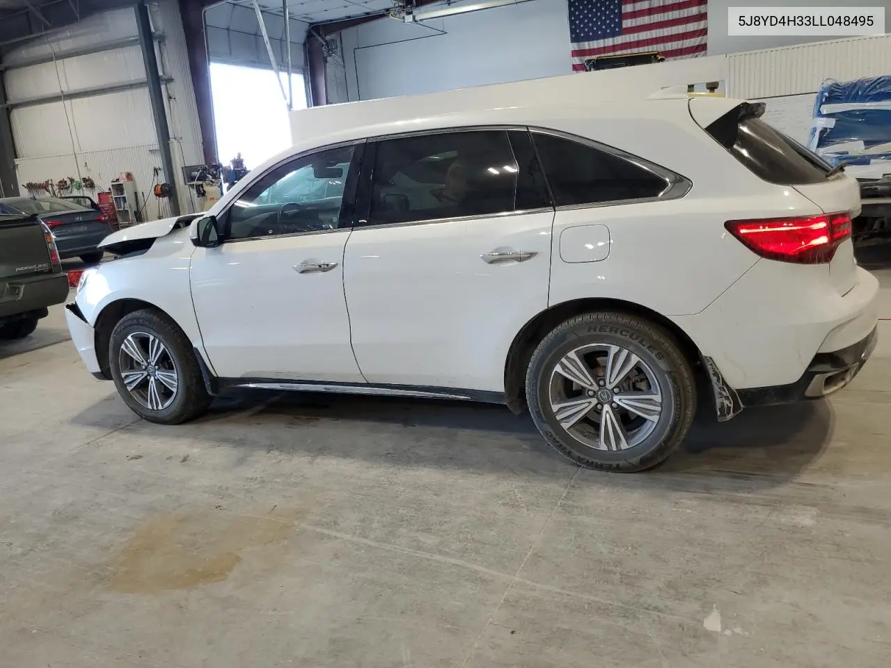 2020 Acura Mdx VIN: 5J8YD4H33LL048495 Lot: 56458245