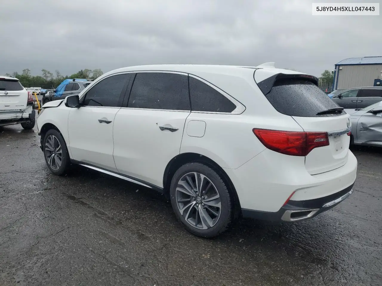 2020 Acura Mdx Technology VIN: 5J8YD4H5XLL047443 Lot: 56631525