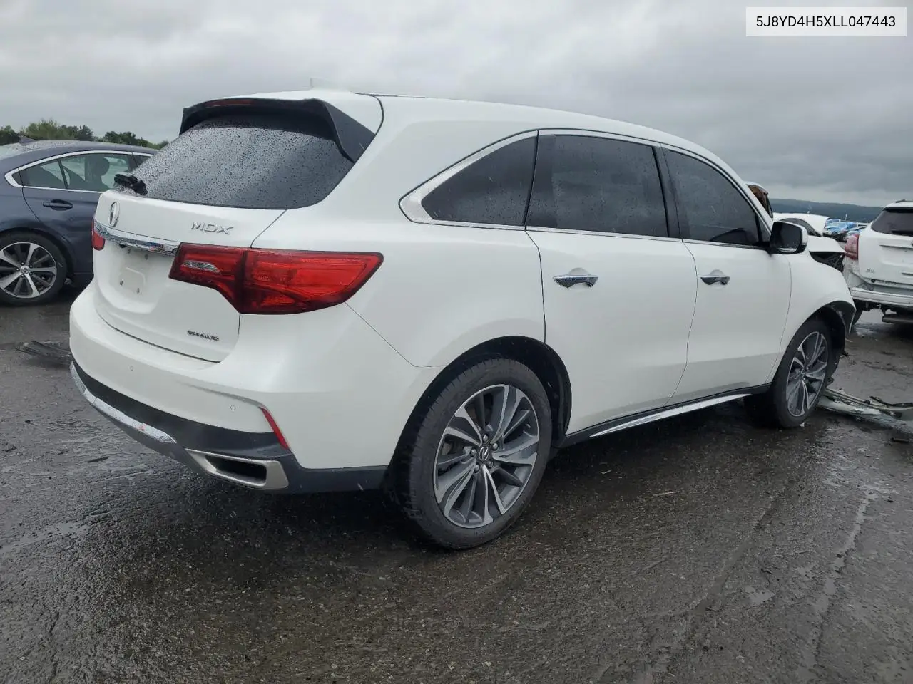 2020 Acura Mdx Technology VIN: 5J8YD4H5XLL047443 Lot: 56631525