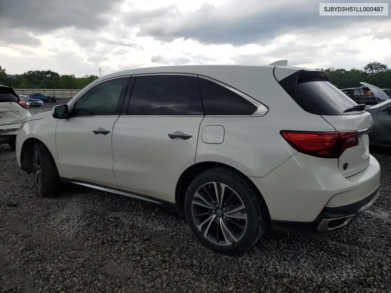 2020 Acura Mdx Technology VIN: 5J8YD3H51LL000487 Lot: 56923565