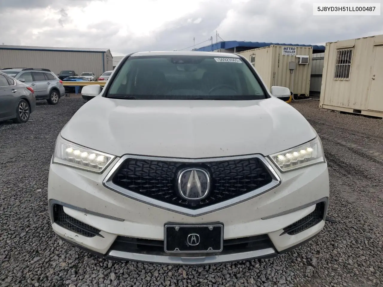 2020 Acura Mdx Technology VIN: 5J8YD3H51LL000487 Lot: 56923565