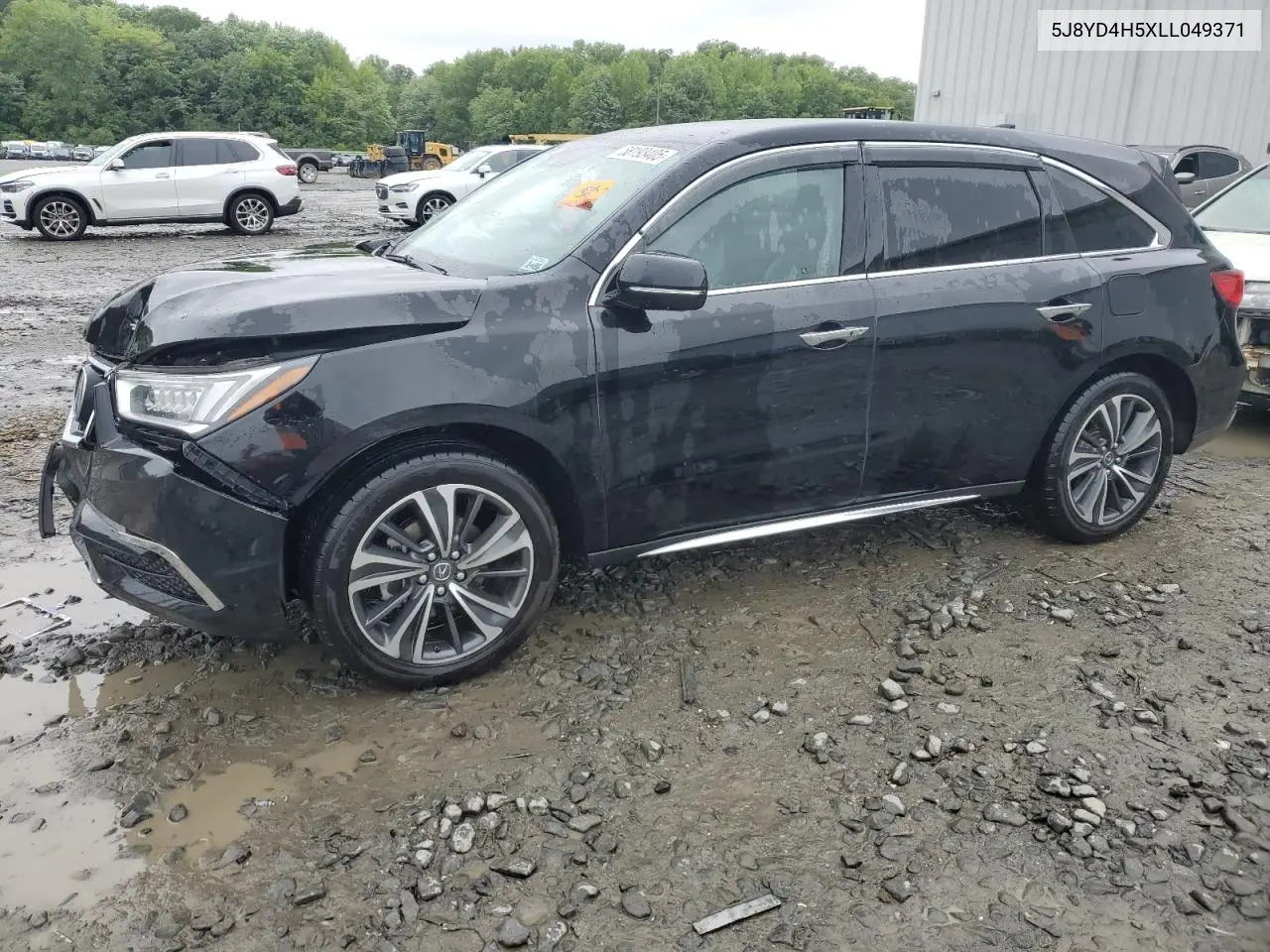 2020 Acura Mdx Technology VIN: 5J8YD4H5XLL049371 Lot: 58193405