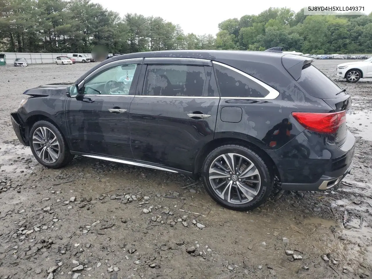 2020 Acura Mdx Technology VIN: 5J8YD4H5XLL049371 Lot: 58193405