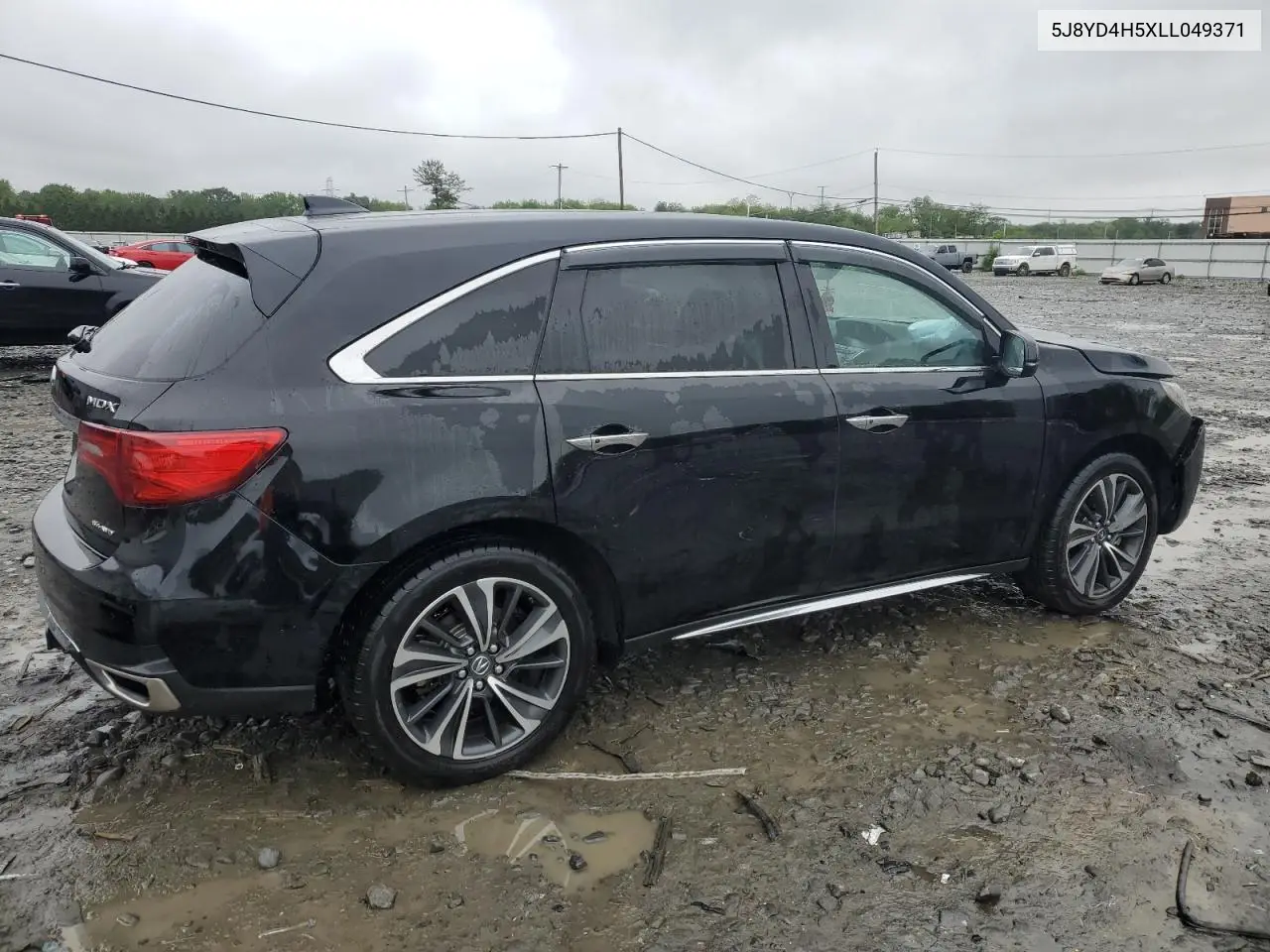2020 Acura Mdx Technology VIN: 5J8YD4H5XLL049371 Lot: 58193405