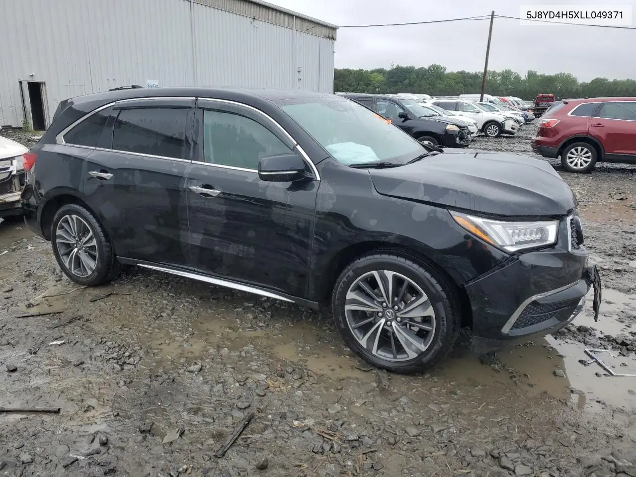 2020 Acura Mdx Technology VIN: 5J8YD4H5XLL049371 Lot: 58193405