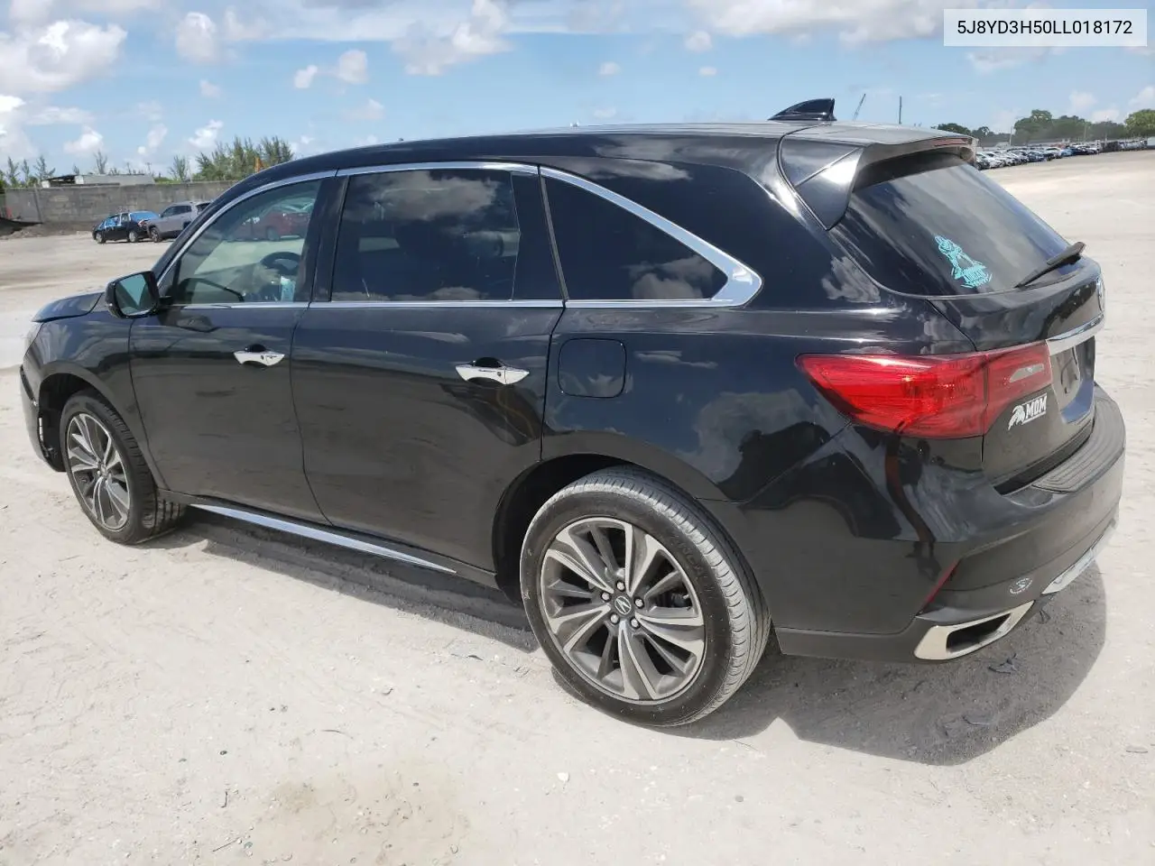 2020 Acura Mdx Technology VIN: 5J8YD3H50LL018172 Lot: 62279265