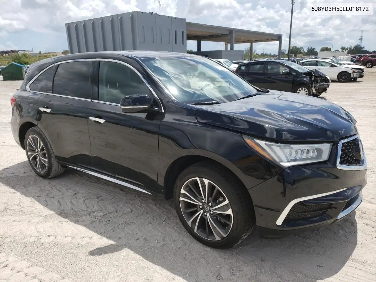 2020 Acura Mdx Technology VIN: 5J8YD3H50LL018172 Lot: 62279265