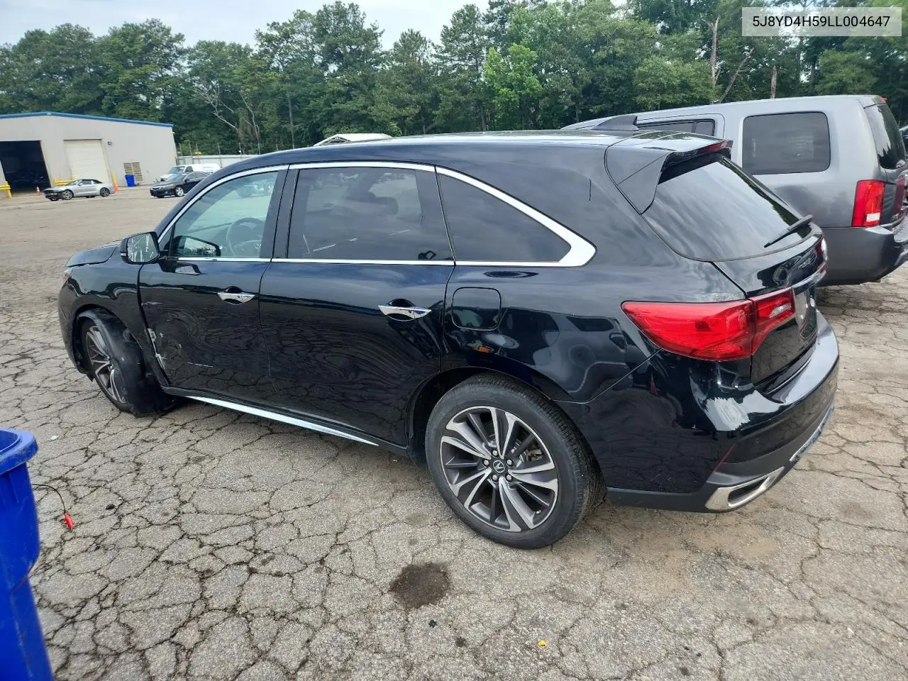 2020 Acura Mdx Technology VIN: 5J8YD4H59LL004647 Lot: 62535795