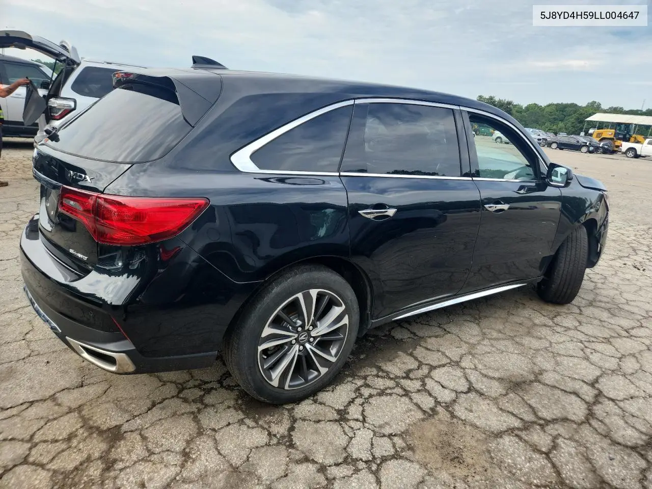 2020 Acura Mdx Technology VIN: 5J8YD4H59LL004647 Lot: 62535795
